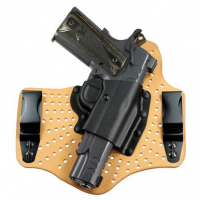 Galco KA662 KingTuk Air Natural Leather Backing w/Black Kydex Holster IWB Sprgfld XD-S 3.3" Right Hand