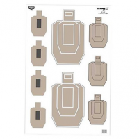 Birchwood Casey 37072 EZE-Scorer IPSC Practice IPSC Paper Target 23" x 35" 100 Per Pkg