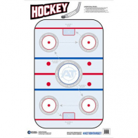 Action Target GSHOCKEY100 Action Hockey Hanging Paper Target 23" x 35" 100 Per Box