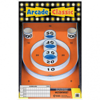 Action Target GSSKEE100 Action Skee-Ball Arcade Game Hanging Paper Target 23" x 35" 100 Per Box