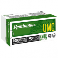 Remington Ammunition 23771 UMC Value Pack 38 Special +P 125 gr Jacket Hollow Point 100 Per Box