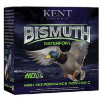 Kent Cartridge B123W404 Bismuth Waterfowl 12 Gauge 3" 1 3/8 oz 4 Shot 25 Bx/ 10 Cs