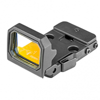 NcStar VISM FlipDot M2 Red Dot Sight with 3 MOA Illuminated Reticle, Compatible with Glock MOS - VDFLIPGLOM2