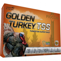 Fiocchi Golden Turkey TSS 12 Gauge 3" 1 5/8 oz 7 Shot 5 Per Box