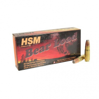 HSM 458SOCOM1N Bear Load 458 SOCOM 350 gr Jacketed Flat Point 20 Per Box