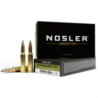 Nosler E-Tip 308 Win 150 gr E Tip Lead Free 20 Per Box