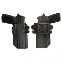 Comp-Tac C241SF200RBKN International OWB Black Kydex Belt Slide/Paddle Fits Springfield XD/XD-M/Mod.2 4" Barrel