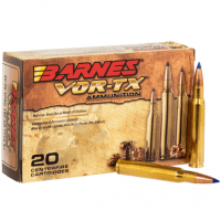 Barnes Bullets 21533 VOR-TX Rifle 30-06 Springfield 180 gr Tipped TSX Boat Tail Hunting Ammo