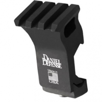 Daniel Defense 1 O'clock Offset Rail AR Platform Picatinny Rail Black Anodized 6061-T6 Aluminum