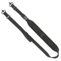 Grovtec US Inc GTSL127 QS 2-Point Sentinel Sling with Push Button Swivels 2" W Adjustable Black for Rifle/Shotgun