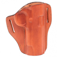 Bianchi 23940 #57 Remedy Open Top Leather Holster, Tan, Right Hand, SZ12, Colt Commander or Similar (4.25")