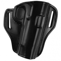 Bianchi 25054 Remedy Open Top Leather Holster, Black, Right Hand, SZ01, S&W 36, 640 or Similar J Frame Models (2")