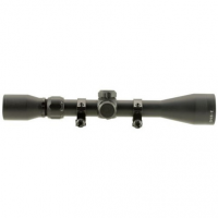 TruGlo TG-853940B Trushot Black Anodized 3-9x40mm 1" Tube Duplex Reticle w/Rings