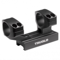 Truglo TG8964B Riser Mount 1-Piece Base 30mm Dia 1" Black Matte Anodized