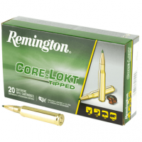 Remington Ammunition 29021 Core-Lokt Tipped 7mm Rem Mag 150 gr Core Lokt Tipped 20 Per Box