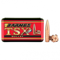 Barnes Bullets 30353 TSX30 Caliber .308 180 GR TSX Boat Tail 50 Box