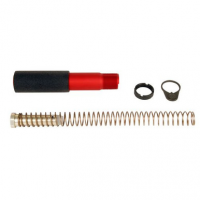 LBE Unlimited PBUFKT-RED Pistol Buffer Tube Kit Red AR-Platform