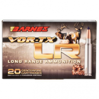 Barnes Bullets 28986 VOR-TX LR Rifle 6.5 Creedmoor 127 gr LRX Boat Tail 20 Bx/ 10 Cs