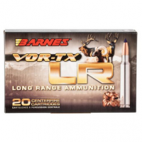 Barnes Bullets 30232 VOR-TX LR Rifle 6mm Creedmoor 95 gr LRX Boat Tail 20 Bx/ 10 Cs