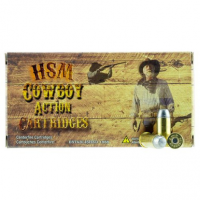 HSM 44R1N Cowboy Action 44 Russian 200 gr Round Nose Flat Point (RNFP) 20 Bx/ 10 Cs