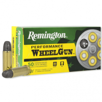 Remington Ammunition 22210 Performance WheelGun 32 S&W Long 98 gr Lead Round Nose 50 Per Box