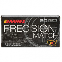 Barnes Bullets 30742 Precision Match 260 Rem 140 gr Open Tip Match Boat Tail 20 Bx/ 10 Cs