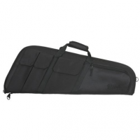 Tac Six 10901 Wedge Tactical Case 32" Black Endura with Knit Lining, Foam Padding & External Pockets