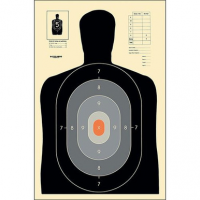 Action Target B27EPROS100 B-27 Pros Silhouette Hanging Paper Target 23" x 35" 100 Per Box