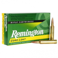 Remington Ammunition 29487 Core-Lokt 7mm Rem Mag 150 gr Pointed Soft Point Core Lokt 20 Per Box