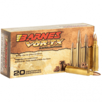 Barnes Bullets 22008 VOR-TX Rifle 22-250 Rem 50 gr TSX Flat Base Ammo