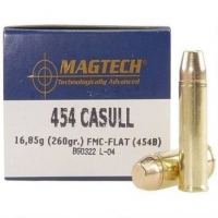 Magtech .454 Casull Ammunition 20 Rounds, FMJFP, 260 Grain