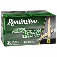 Remington Ammunition Premier Match 308 Win 168 gr Sierra MatchKing BTHP 20 Per Box