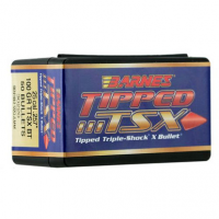 Barnes Bullets 30220 Tipped TSX25 Caliber .257 100 GR TTSX Boat Tail 50 Box