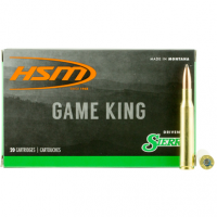 HSM 27012N Game King 270 Win 130 gr Sierra GameKing Spitzer Boat Tail 20 Per Box