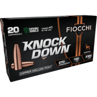 Fiocchi Knock Down Enviro Shield 270 Win 130 gr Hollow Point 20 Per Box