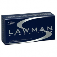 Speer Ammo 53880 Lawman Clean Fire 40 S&W 180 gr Total Metal Jacket (TMJ) 50 Bx/ 20 Cs