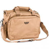 RUKX GEAR ATICTRBT Tactical Range Bag 16" Tan Tan 600D Polyester