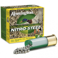 Remington Ammunition 20839 Nitro-Steel High Velocity 12 Gauge 3.50" 1 1/2 oz 2 Shot 25 Per Box