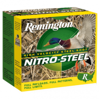 Remington Ammunition 20837 Nitro-Steel High Velocity 12 Gauge 3.50" 1 1/2 oz BB Shot 25 Per Box