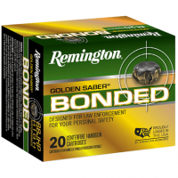 Remington Ammunition Golden Saber Bonded 10mm Auto 180 gr Bonded Brass Jacketed Hollow Point 20 Per Box