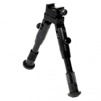 UTG TL-BP28S Shooter's SWAT Bipod Matte Black 6.2-6.7" Aluminum