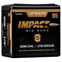 Speer TB308H1 Impact 30 Cal .308 172 gr Slipstream Polymer Tip 50 Per Box