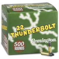 Remington 22LR 40gr RN ThunderBolt 500 Round Bulk Pack