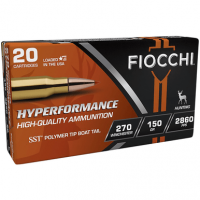 Fiocchi 270HSB Extrema 270 Win 150 gr SST Polymer Tip BT 20 Bx/ 10 Cs