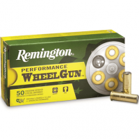 Remington Ammunition 22267 Performance WheelGun 38 Special 148 gr Target Master Wad Cutter 50 Per Box