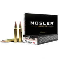 Nosler Match Grade 223 Rem 69 gr Custom Competition Hollow Point Boat Tail - 60023