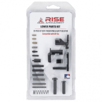 Rise Armament 12003 Lower Parts Kit (No Fire Control Group) Black for AR-15