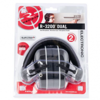 Radians R3200ECS Dual Mic Electronic Muffs 23 dB Black/Gray