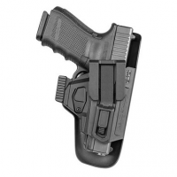 FAB Defense SC-CG9B Scorpus Covert IWB Fits Glock 17/19/22/23/26/27/31/32/33 Polymer Black