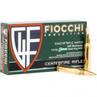 Fiocchi Hyperformance Compete 308 Win 175 gr Sierra MatchKing BTHP 20 Per Box